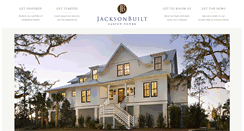 Desktop Screenshot of jacksonbuilthomes.com